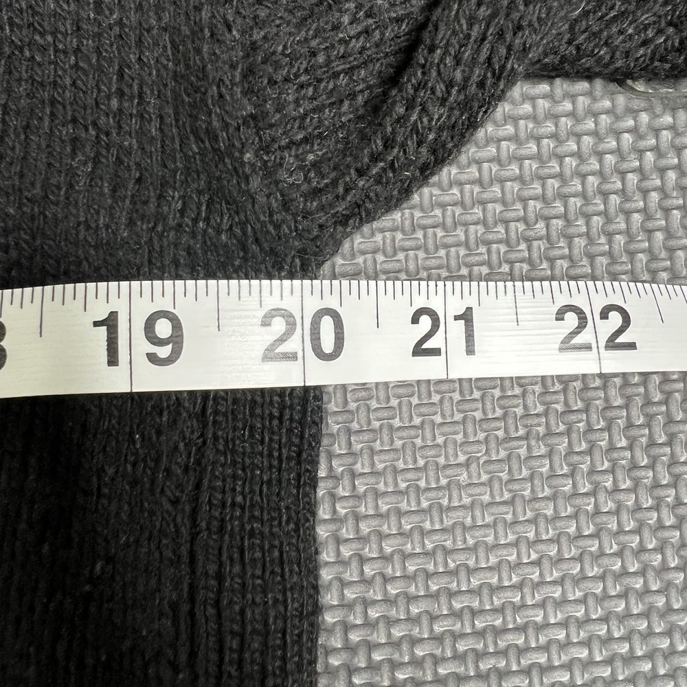 Smartwool Womens Funnel neck Sweater Sz Medium‎ Lodge Black Wool Blend SW016478 - Picture 14 of 15